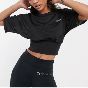 ASOS 4505 mesh crop tee